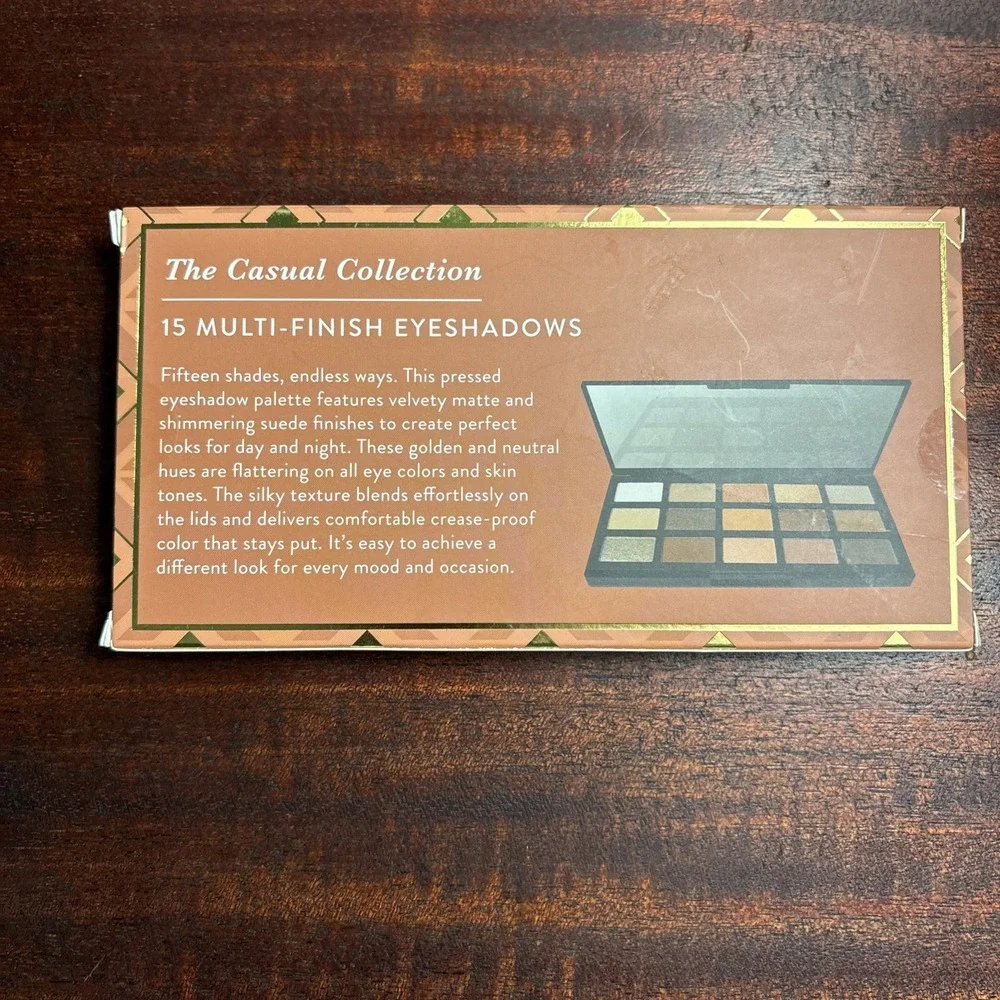Laura Geller The‎ Casual Collection Gold Standard 15 Multi Finish Eyeshadow New